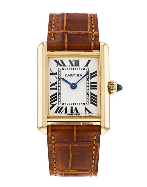 cartier tank louis pre-owned|pre owned cartier tank louis.